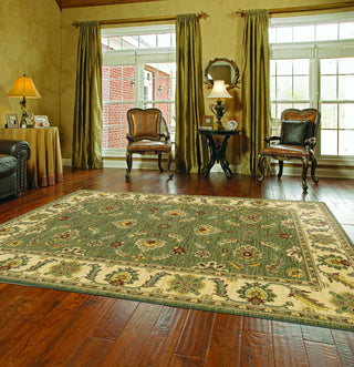 Karastan Sierra Mar Sedona Limestone Area Rug Room Scene Feature