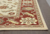 Karastan Sierra Mar Sedona Ivory/Henna Area Rug Corner Shot