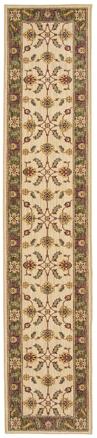 Karastan Sierra Mar Sedona Ivory/Limestone Area Rug Runner