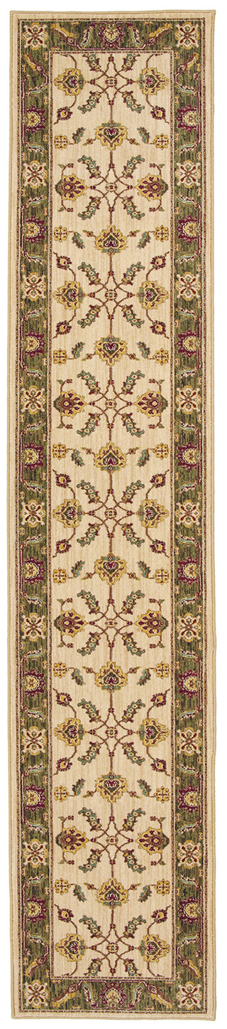 Karastan Sierra Mar Sedona Ivory/Limestone Area Rug 2' 5'' X 12' Runner