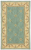 Karastan Sierra Mar Marie Louise Robin's Egg Area Rug Runner