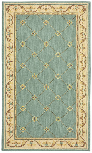 Karastan Sierra Mar Marie Louise Robin's Egg Area Rug 3' 3'' X 5' 6''