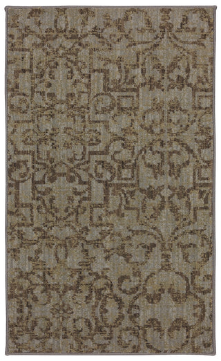 Karastan Sierra Mar French Quarter Bluestone Area Rug Runner