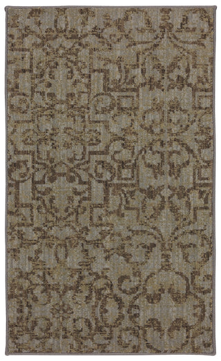 Karastan Sierra Mar French Quarter Bluestone Area Rug 2' 5'' X 4'