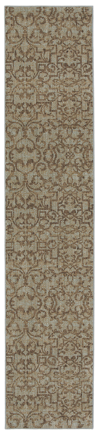 Karastan Sierra Mar French Quarter Bluestone Area Rug 2' 5'' X 12' Runner