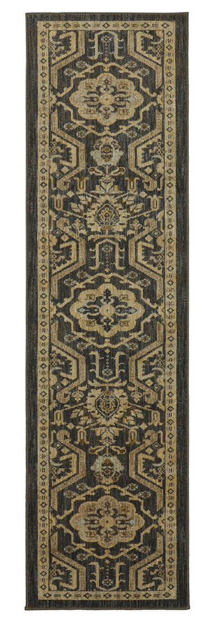 Karastan Manifesto Mezzo Charcoal Area Rug 2' 1'' X 7' 10'' Runner