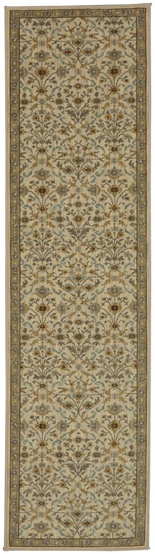 Karastan Manifesto Aria Ivory Area Rug Runner