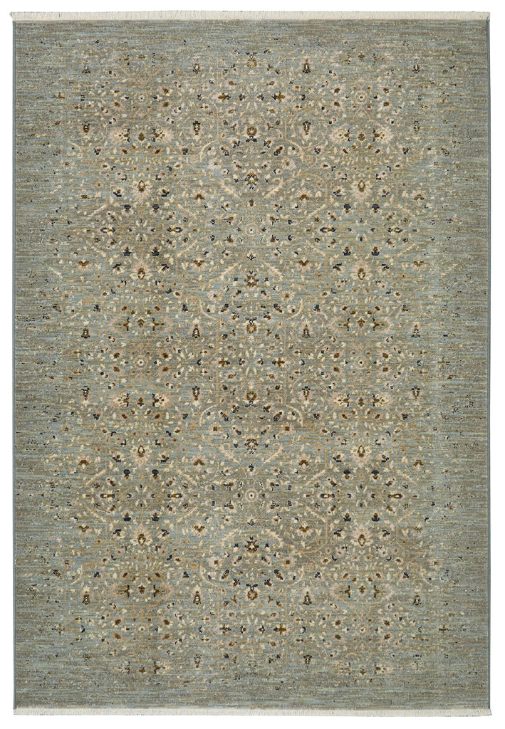 Karastan Titanium Andeols Seaglass Area Rug Main Image 5'3''x7'10'' Size 