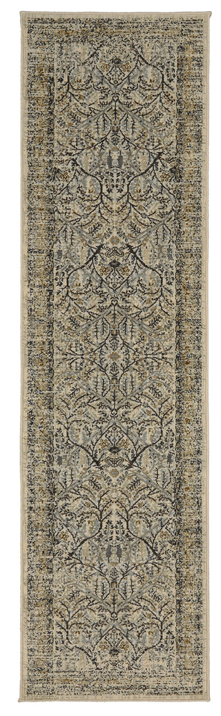 Karastan Titanium Sans Pareil Ivory Area Rug 2'1''x7'10'' Runner