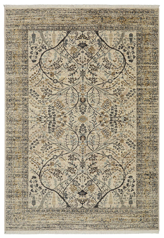 Karastan Titanium Sans Pareil Ivory Area Rug Main Image 5'3''x7'10'' Size 