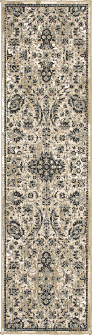 Karastan Kismet Windfall Elephant Skin Area Rug Runner