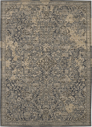 Karastan Kismet Windfall Denim Ivory Area Rug main image