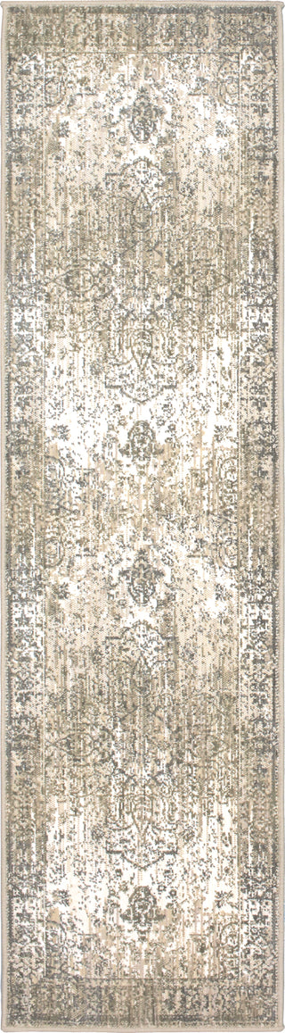 Karastan Kismet Karma Silver Area Rug 