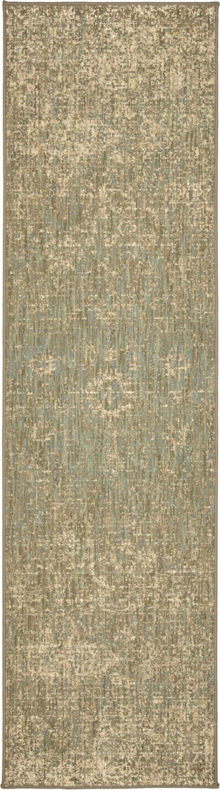 Karastan Kismet Casablanca Charcoal Area Rug by Virginia Langley Runner Image