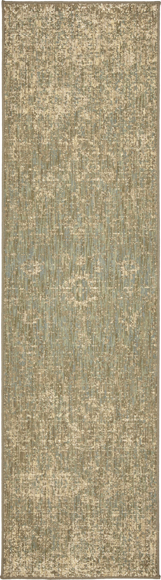 Karastan Kismet Casablanca Charcoal Area Rug by Virginia Langley Runner