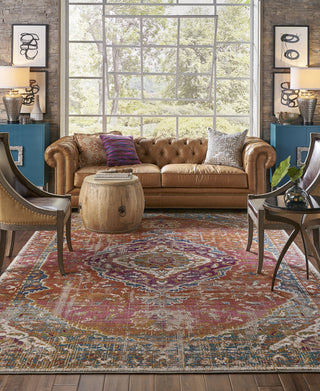 Karastan Meraki Solace Multi Area Rug Room Image Feature