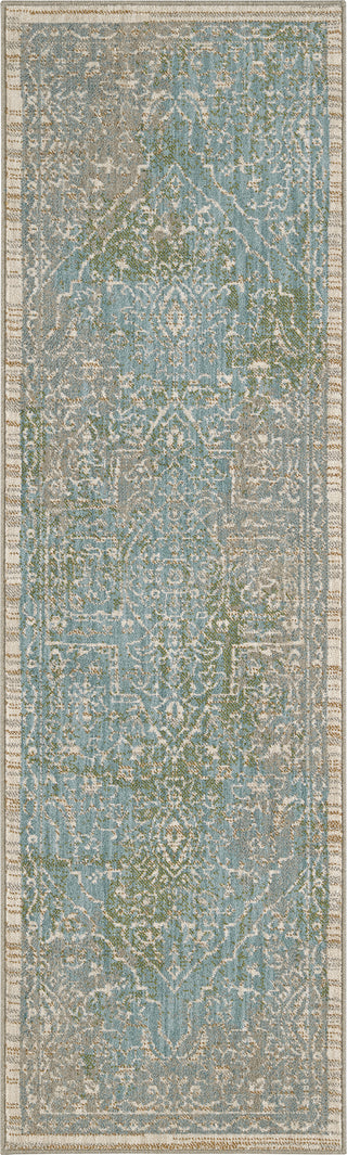 Karastan Meraki Chimera Lime Area Rug Runner