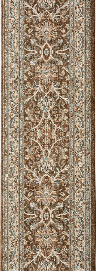 Karastan Euphoria Newbridge Brown Area Rug Runner 