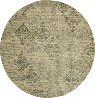 Karastan Euphoria Wexford Sand Stone Area Rug Round Image