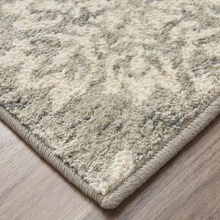Karastan Euphoria Wexford Willow Grey Area Rug Corner Image