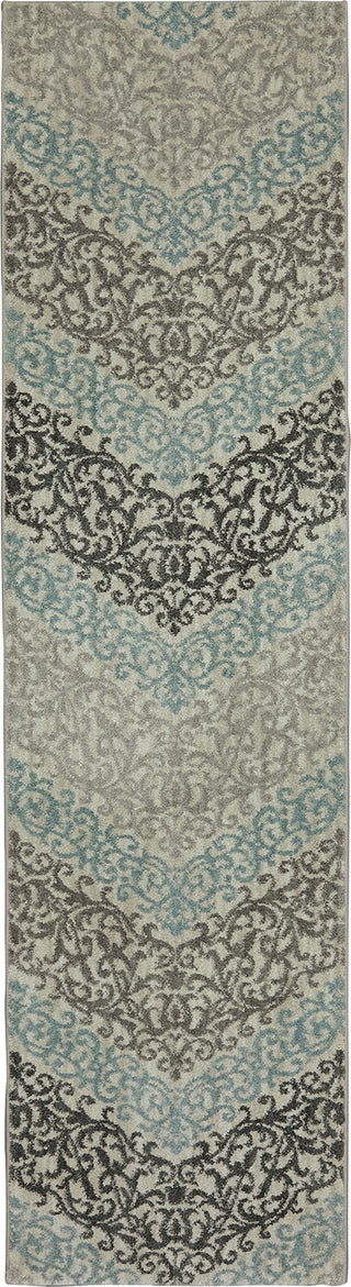 Karastan Euphoria Irvine Sand Stone Area Rug Runner