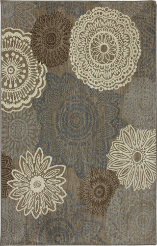 Karastan Euphoria Mossat Brown Area Rug 3' 6'' X 5' 6''