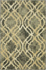 Karastan Euphoria Potterton Ash Grey Area Rug by Lattice 2'x3' Size 