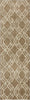 Karastan Euphoria Potterton Hazelnut Area Rug by Lattice Runner