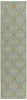 Karastan Pacifica Castleton Aqua Area Rug 2' 4'' X 7' 10'' Runner