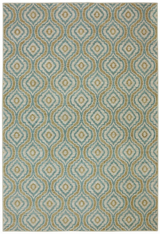 Karastan Pacifica Castleton Aqua Area Rug main image