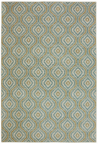 Karastan Pacifica Castleton Aqua Area Rug 5' 3'' X 7' 10''