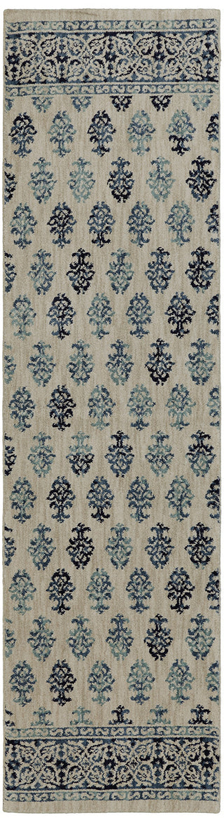 Karastan Pacifica Bonita Beige Area Rug Runner