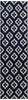 Karastan Pacifica Briarcliff Indigo Area Rug Runner