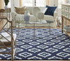 Karastan Pacifica Briarcliff Indigo Area Rug Room Scene Feature