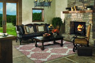 Karastan Pacifica Emerson Beige Area Rug Room Scene Featured