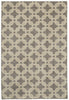 Karastan Pacifica Talbot Gray Area Rug 5' 3'' X 7' 10''