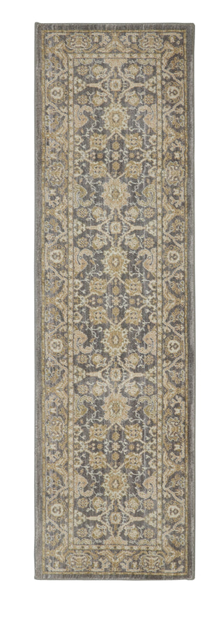 Karastan Pacifica Voltaire Gray Area Rug 2' 4'' X 7' 10'' Runner