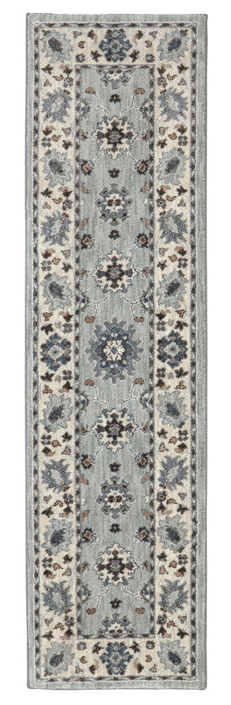 Karastan Euphoria Kirkwall Willow Grey Area Rug 2' 4'' X 7' 10'' Runner