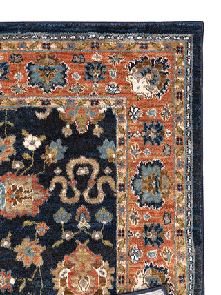 Karastan Spice Market Zargos Sapphire Area Rug Detail