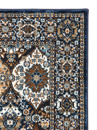 Karastan Spice Market Levant Sapphire Area Rug Detail