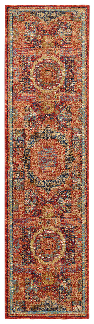 Karastan Spice Market Cyprus Garnet Area Rug Runner