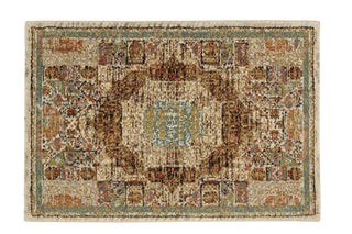 Karastan Spice Market Cyprus Cream Area Rug Runner