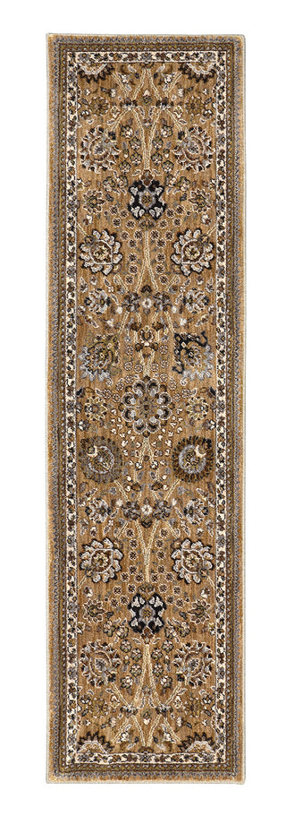 Karastan Spice Market Aden Gold Area Rug Runner