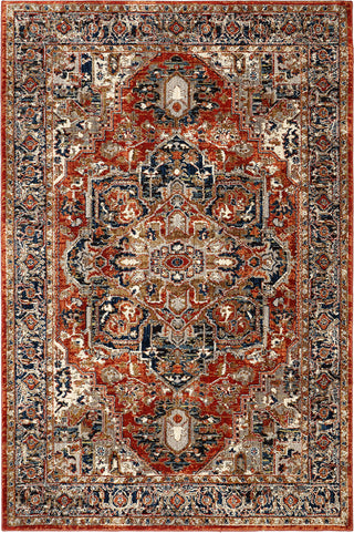 Karastan Spice Market Alcantara Garnet Area Rug Main