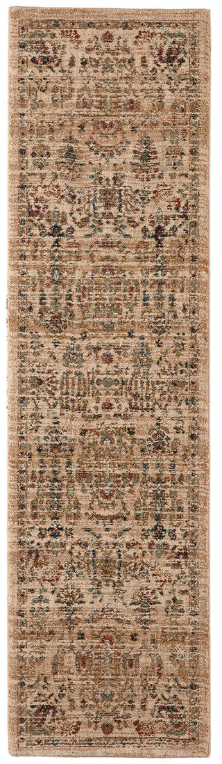 Karastan Spice Market Cassia Cream Area Rug Runner