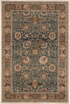 Karastan Spice Market Taprobana Sapphire Area Rug Main Image 8'x11' Size 