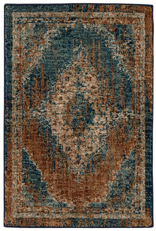 Karastan Spice Market Vasco Aquamarine Area Rug 2' x 3'