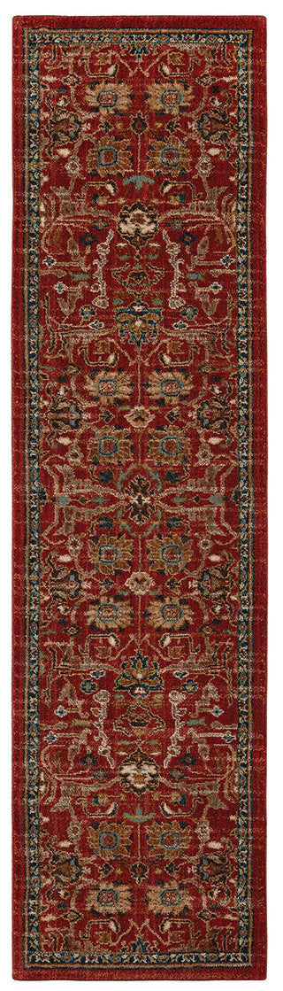 Karastan Spice Market Keralam Garnet Area Rug 2'4"x7'10" Runner