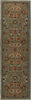 Karastan Spice Market Keralam Aquamarine Area Rug Runner