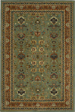 Karastan Spice Market Keralam Aquamarine Area Rug 8' X 11' Main Image